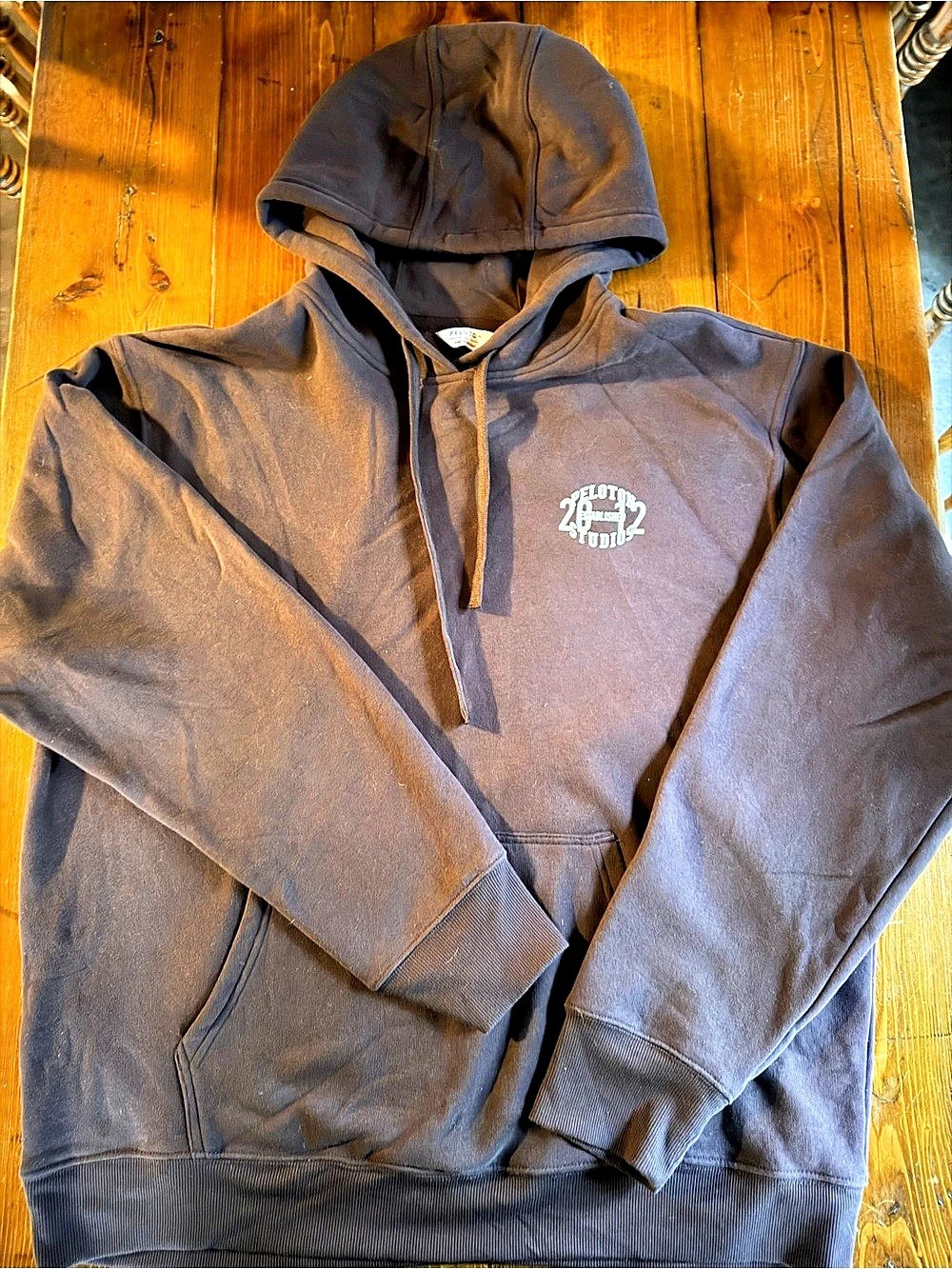 Peloton Studios Established 2012 Hoodie Brown